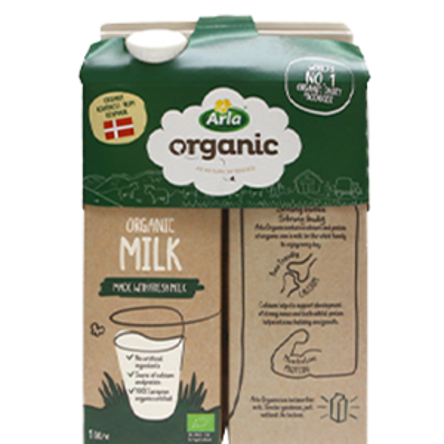 Arla Organic Milk Twin Pack