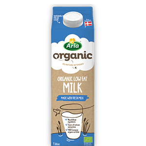 Arla Organic 3 Organic Low Fat Milk 1L