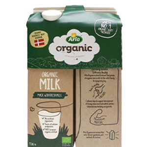 Arla Organic 3 Arla Organic Milk Twin Pack